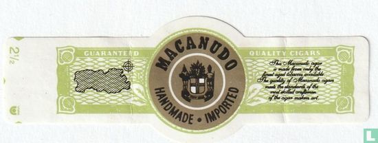 Macanudo Handmade Imported - Guaranteed - Quality Cigars - Afbeelding 1