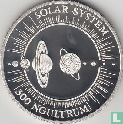 Bhutan 300 ngultrums 1992 (PROOF) "Solar system" - Image 2