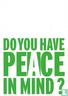 13466 - CISV denmark "Do You Have Peace In Mind?"