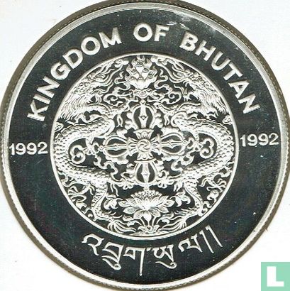 Bhutan 300 Ngultrum 1992 (PP) "Golden Langur Monkey" - Bild 1