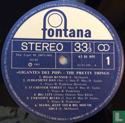 The Pretty Things Gigantes del pop # 50 - Afbeelding 3