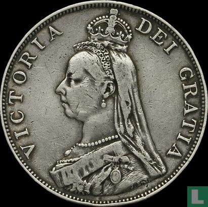 Verenigd Koninkrijk 2 florins 1889 (type 2) - Afbeelding 2