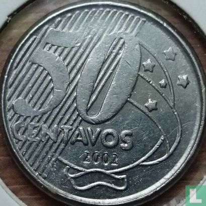 Brazil 50 centavos 2002 - Image 1