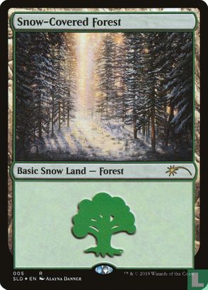 Snow-Covered Forest - Afbeelding 1
