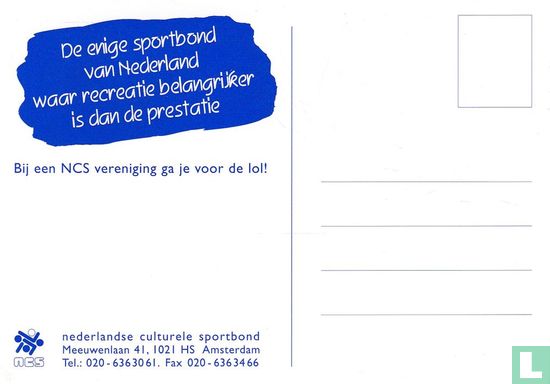 nederlandse culturele sportbond "Hoezo... "alles draait om de sport?"" - Afbeelding 2