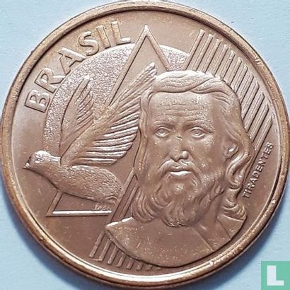 Brazilië 5 centavos 2019 (met A) - Afbeelding 2