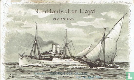 D.FRIEDRICH der GROSSE - Norddeutscher Lloyd