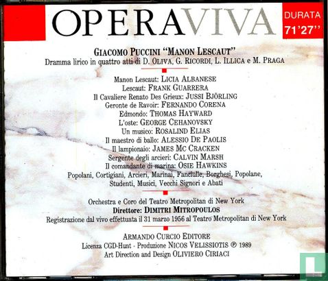 Giacomo Puccini: Manon Lescaut - Image 2