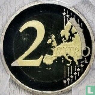 Portugal 2 euro 2010 (PROOF) "100 years of the Portuguese Republic" - Afbeelding 2
