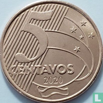 Brazilië 5 centavos 2020 - Afbeelding 1