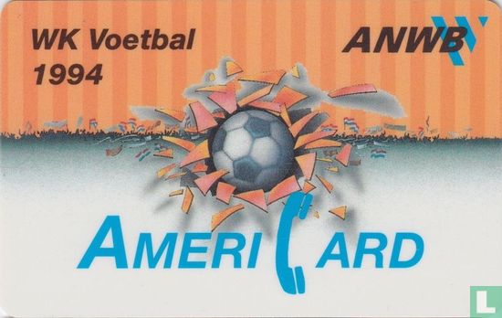 ANWB AmeriCard WK Voetbal 1994 - Image 1