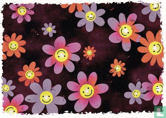 Bloemensmileys - Afbeelding 1