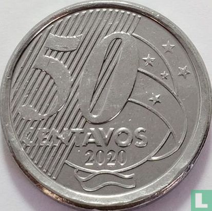 Brazilië 50 centavos 2020 - Afbeelding 1