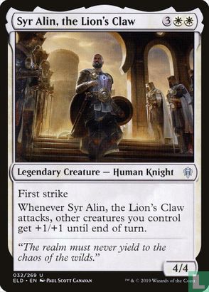 Syr Alin, the Lion’s Claw - Afbeelding 1