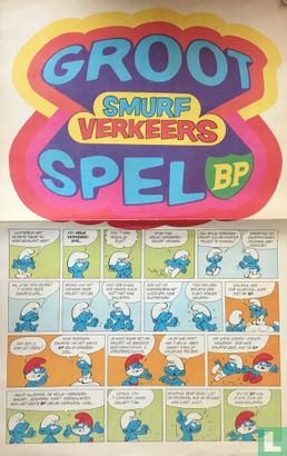 Groot Smurf verkeersspel BP - Afbeelding 1