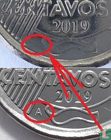Brazilië 50 centavos 2019 (zonder A) - Afbeelding 3