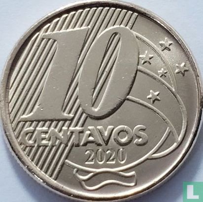Brazil 10 centavos 2020 - Image 1