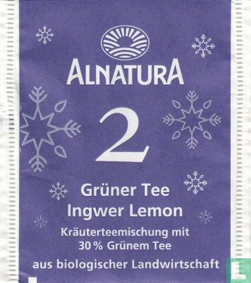  2 Grüner Tee Ingwer Lemon - Afbeelding 1