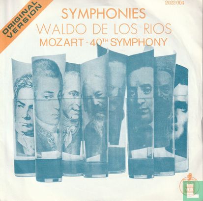 Symphonies  Mozart 40th Symphony - Afbeelding 1