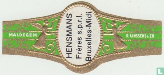 HENSMANS Frères s.p.r.l. Bruxelles-Midi - Maldegem - R. Janssens & Zn - Image 1