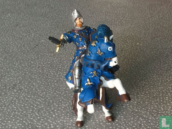 Prinz Philip zu Pferd (blau) - Bild 1