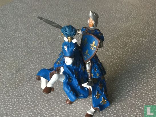 Prince Philip à cheval (bleu) - Image 2
