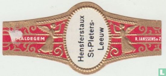 Hensferstaux St.Pieters-Leeuw - Maldegem - R. Janssens & Zn - Afbeelding 1