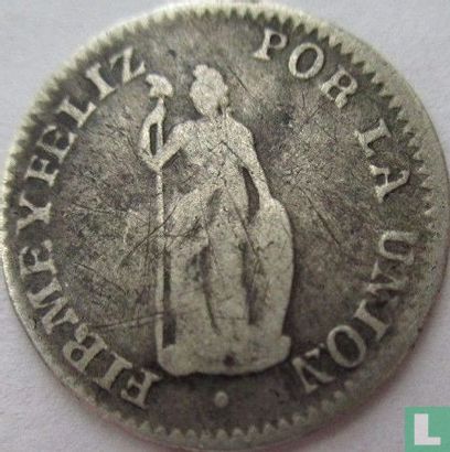 Peru ½ real 1836 (MT) - Image 2