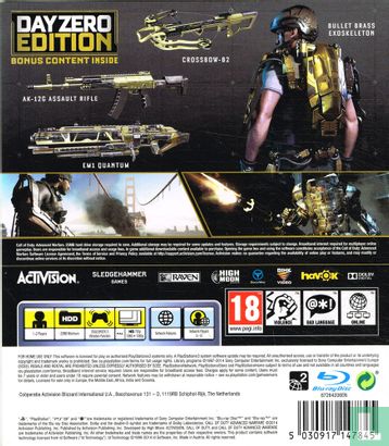 Call of Duty: Advanced Warfare (Day Zero Edition) (2014) - Sony Playstation  3 - LastDodo