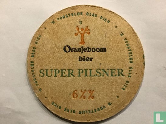 Misdruk Oranjeboom Super Pilsener