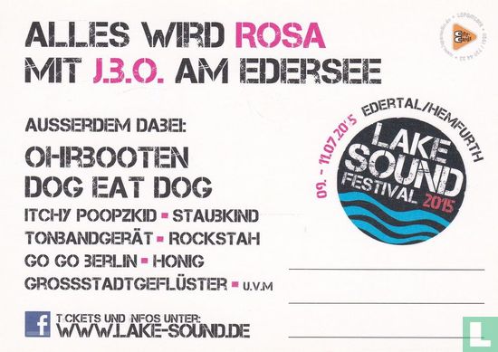 Lakesound Festival 2015 'Alles Wird Rosa' - Afbeelding 2