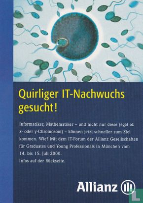 Allianz "Quirliger IT-Nachwuchs gesucht!" - Bild 1