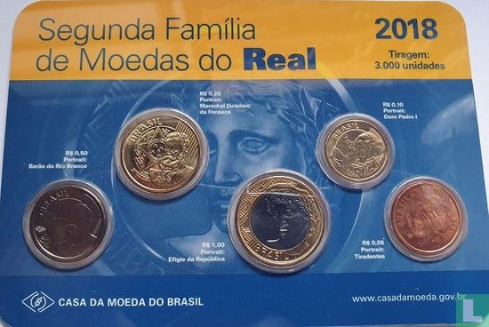 Brazil mint set 2018 - Image 1