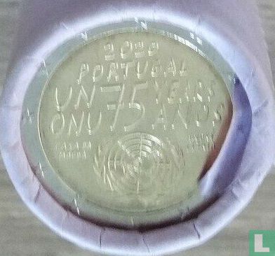 Portugal 2 euro 2020 (roll) "75th anniversary of United Nations" - Image 1