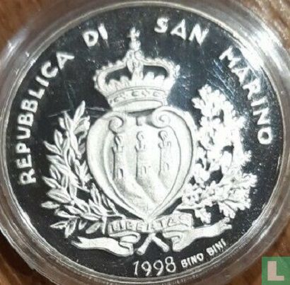 San Marino 5000 lire 1998 (PROOF) "Europe in the new Millennium" - Image 1