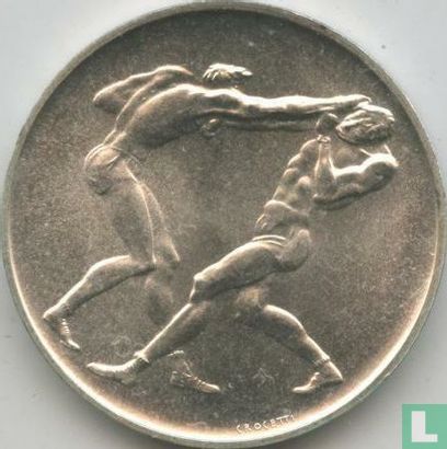 San Marino 500 Lire 1980 "Summer Olympics in Moscow" - Bild 2