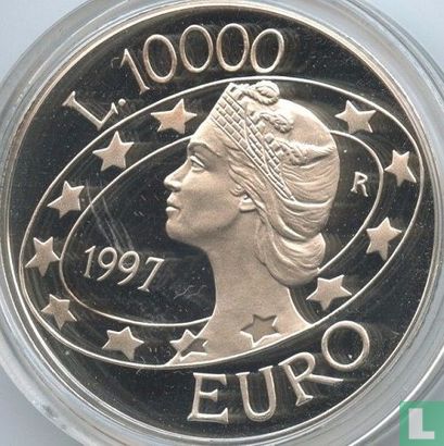 San Marino 10000 lire 1997 (PROOF) "Euro - Libertas” - Image 1