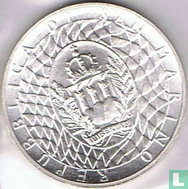 San Marino 1000 lire 1990 "Football World Cup in Italy" - Image 2