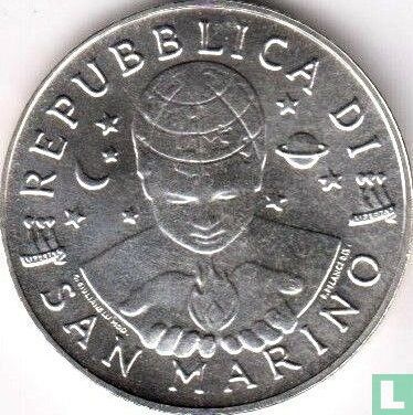 San Marino 5000 Lire 1998 "Medicine" - Bild 2