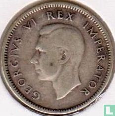 Afrique du Sud 6 pence 1945 - Image 2