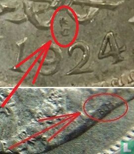 Afrique du Sud 6 pence 1924 - Image 3