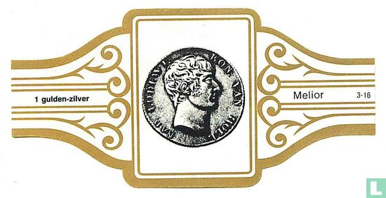 1 gulden - zilver - Afbeelding 1