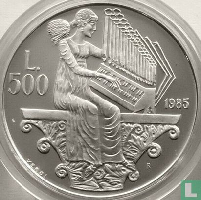 San Marino 500 lire 1985 "European music year" - Image 1