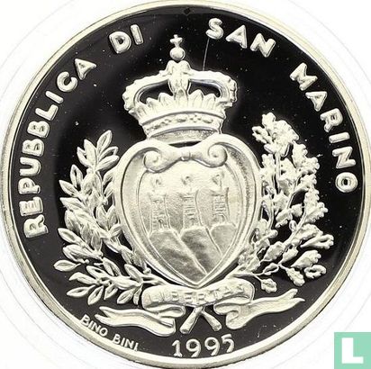 San Marino 1000 lire 1995 (PROOF) "1996 Summer Olympics in Atlanta" - Afbeelding 1