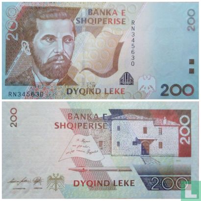 Albanie 200 Leke 