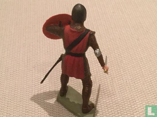 Ridder met schild en zwaard  - Afbeelding 2