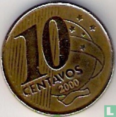 Brazil 10 centavos 2000 - Image 1