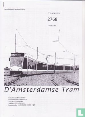 D' Amsterdamse Tram 2768 - Afbeelding 1