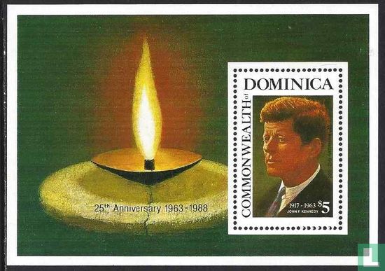 25th anniversary of death of John F. Kennedy