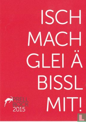 Prell Bock 2015 "Isch Mach Glei Ä Bissl Mit!" - Image 1